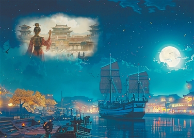 图为VR电影《唐宫夜宴》剧照。 大象元数字科技股份有限公司供图
