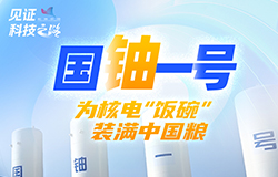 为核电“饭碗”装满“中国粮”随着坐落在鄂尔多斯的“国铀一号”示范工程的“第一桶铀”的产出，中国铀业人用实践证明了我国北方巨量砂岩铀资源可以被绿色、高效、规模化开发！