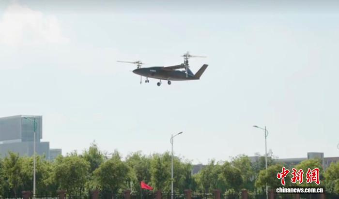 CS35发动机配装“启直5号”无人机首飞成功。中国航发 供图