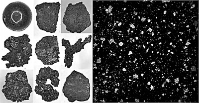 Lunar soil is an important carrier of lunar mineral resources. Photo courtesy of China University of Mining and Technology