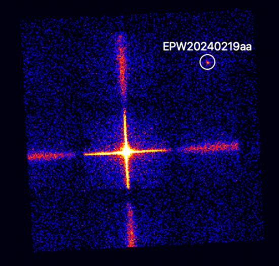 “寬視場X射線望遠鏡”探測到第1例被報告的X射線暫現源。