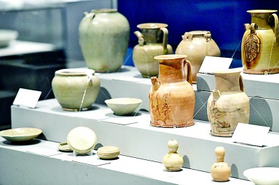 北京大學賽克勒考古與藝術博物館展品。新華社發