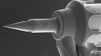 新型3D打印微针助力治疗听力受损。图片来源：美国趣味工程网站