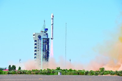 太空计算卫星星座发射升空。 新华社发