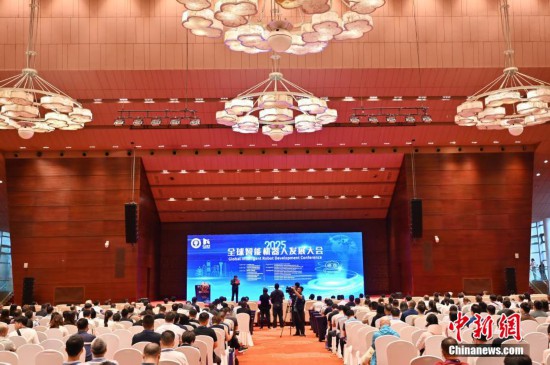图为大会开幕式。中新社记者 陈楚红 摄
