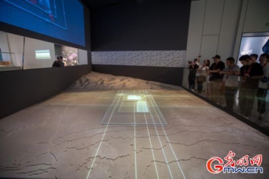 數字沙盤、全息投影演示布局