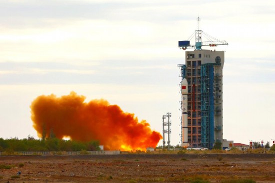 9月16日9時6分，我國在酒泉衛星發射中心使用長征二號丙運載火箭/遠征一號S上面級，成功將衛星互聯網技術試驗衛星發射升空，衛星順利進入預定軌道，發射任務獲得圓滿成功。新華社發（王海霞攝）